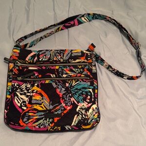 Vera Bradley Multicolor Butterfly Crossbody Bag